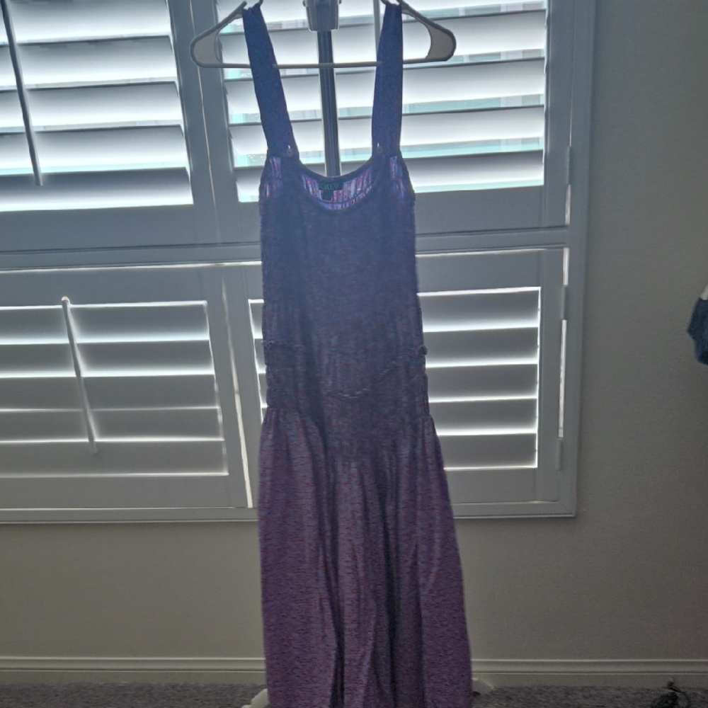 J. Crew Purple Sleeveless Dress